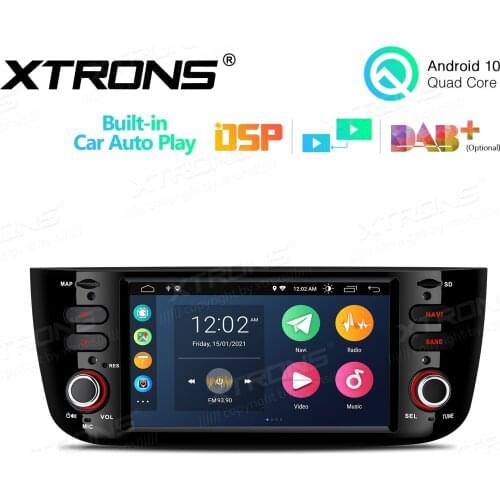 6.2" Android 10.0 OS Car Multimedia System Player GPS Radio for Fiat Punto (199/310) 2012-2016 & Fiat Linea (323) 2012-2016
