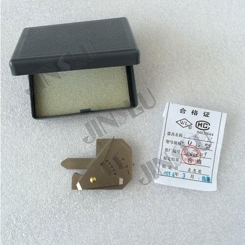 Free Shipping Welding Gauge HJC-40B Slideway Welding Measure Tool Welding Inspection