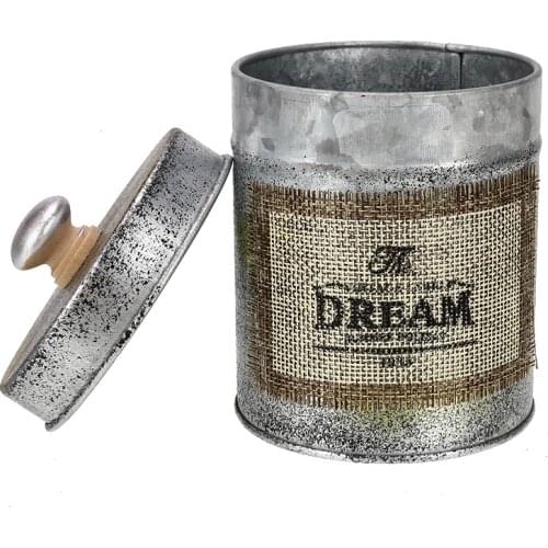 1000ML Dry Cereal Nuts Jars Keep Fresh Snack Metal Sealed Cans Kitchen Food Storage Container Sealed Box Storage Tank