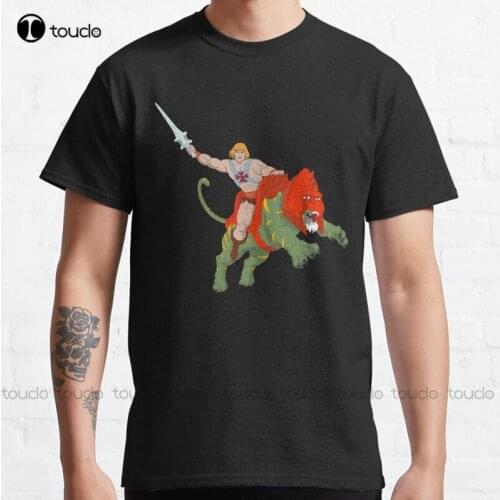 New For Eternia Heman Masters Skeletor Classic T-Shirt Cotton Tee Shirt S-5Xl