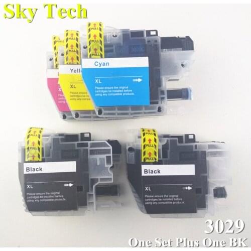 One Set Plus One BK Compatible Ink cartridge For LC3029 XXL , For Brother MFC-J5830DW MFC-J5930DW MFC-J6535DW MFC-J6935DW etc