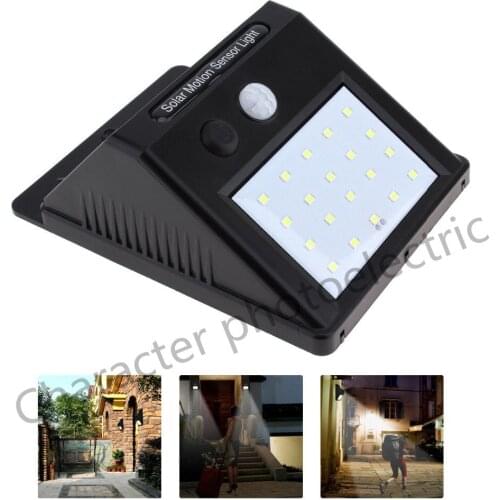 PIR Motion Sensor LED night light waterproof outdoor lighting LED solar light Energy Saving Street Yard Path Home Solar lamp