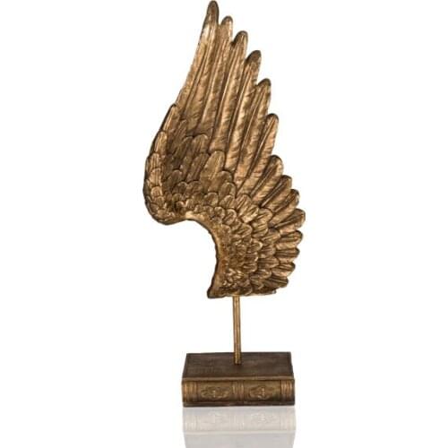 Porio Gold Wing Decor 41 Cm
