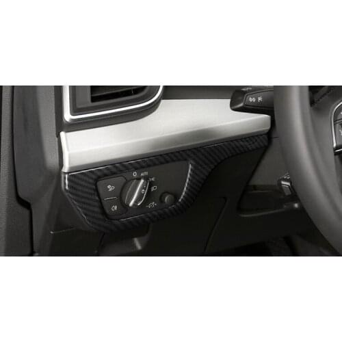 Fit for Audi q5l refitted central air conditioning panel frame air conditioning headlamp adjustment panel accessories decoration