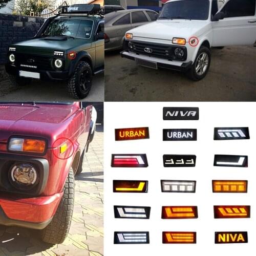 For Lada Niva 4x4 1995 2 x Super Bright Front Parking Front Side Marker Light Bulb Lamp Car Styling Amber Light