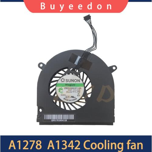 COOLING FAN FOR APPLE MacBook Pro 13" MB466 MB470 MB990 MB991 A1278 A1342 CPU COOLING FAN