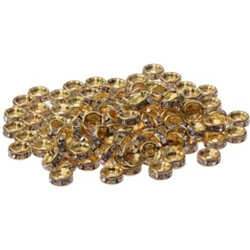 50 Pieces Wholesale Lots Cubic Zirconia Round Shape Alloy Men Charm Micro Pave Charm Woven Bracelet DIY Beads Accessorie BD228