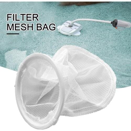 Swimming Pool Accessories Replacement Mesh Bag Leaf Vacuum Cleaner Pool Filter Pouch Durable Filter Bag For Leaf Filter