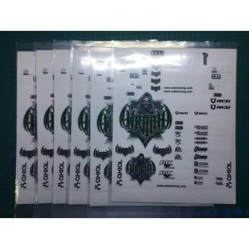AX90046 AX90046 AX4030 1/10 RC Crawler Car DIY Sticker for axial SCX10 II
