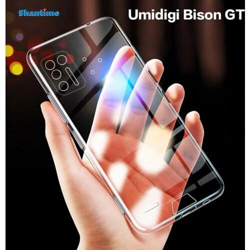 Umidigi Bison GT Case Ultra Thin Crystal Clear Shock Absorption Technology Bumper Soft TPU Cover Case For Umidigi Bison GT 6.67"