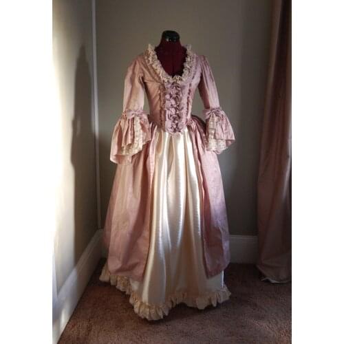 Cosplaydiy Marie Antoinette Baroque Ball Gown Medieval Court Royal Princess Renaissance Costume Dust Victorian Dress Halloween