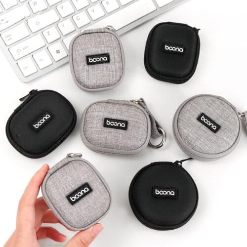 Travel Cable Digital Usb Gadgets Charger Wires Storage Bag Headphone Power Shockproof Diving Fabric Cable Case Pouch Accessories