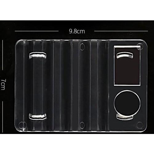 Hot Sell 1pc Nail Art Brush Pen Display Rack Stand Rest Acrylic Hot Pink Design Holder Base Container Manicure Tool Decoration