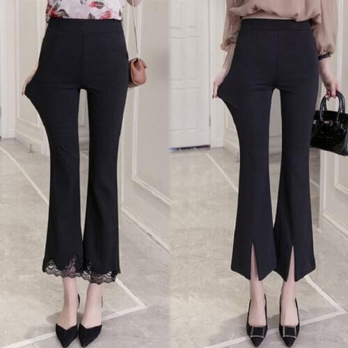 HKFZ Women's Flared Trousers