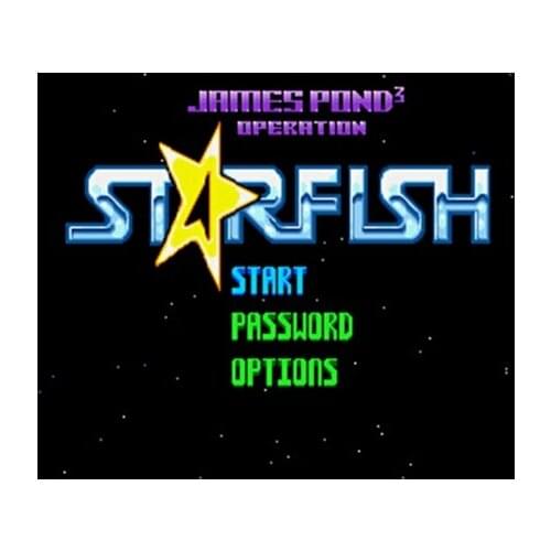 James Pond 3 - Operation Starfish 16 bit Big Gray Game Card For NTSC Game Player Drop Shipping