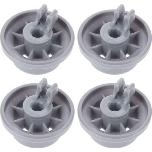 4x Dishwasher Lower Dishrack Wheel /Rack Roller 165314 Fits for Bosch Dishwasher