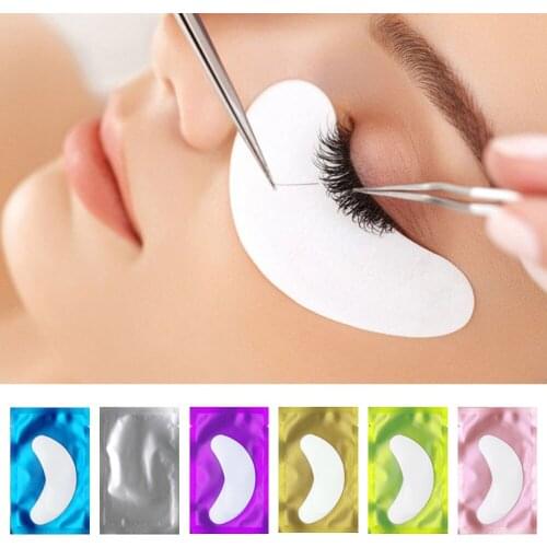 10 Pairs Eyelash Extension Patches Under Eye Pads For Grafting Eyelashes Paper Eye Gel Sticker Wraps Lash Patch Makeup Tool