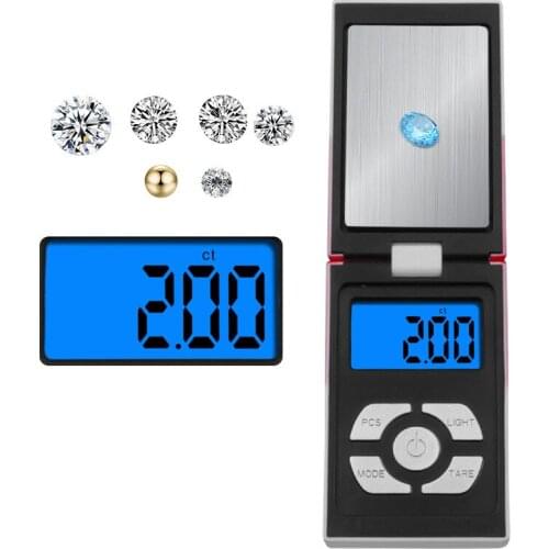 Portable Mini Digital Jewelry Scale 0.1g/0.01g for Gold Sterling Silver Jewelry Balance Gram pocket Electronic weight Scales