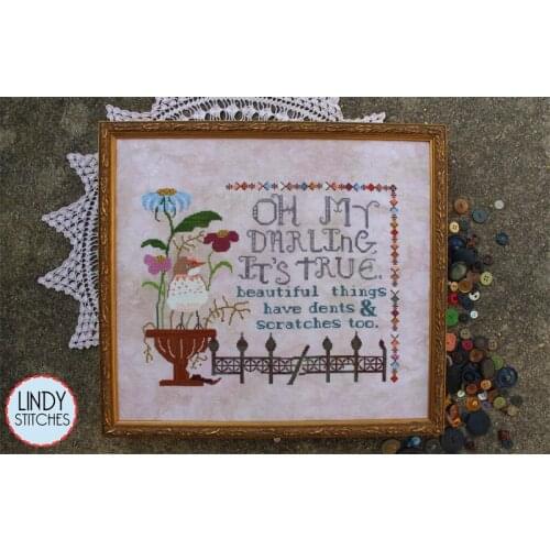 Drop Shipping Embroidery Beautiful Things Cross Stitch Pattern Modern with 100% Cotton Flosses & Free Shipping for Home Decor