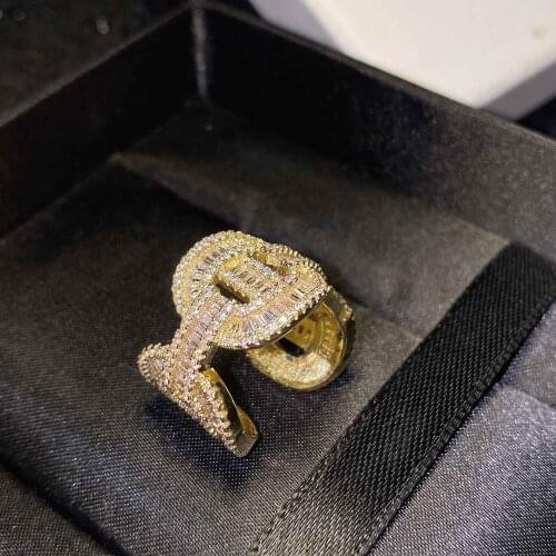 QTT New Arrival Ring For Women Elegant Fashion Gold Silver Finger Ring Party Engagement Wedding Promise Ring Jewelry