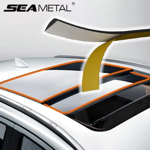 Car Rubber Seal Strip for Auto Roof Window Car Roof Rubber Strips Sealant Trim Cover Auto Rubber Seals Weatherstrip Accessories