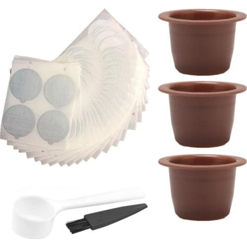 For Nespresso Refilling Capsule Self Adhesive Reusable Nespresso Aluminum Foil Brewer Lid Capsula Seals Sticker