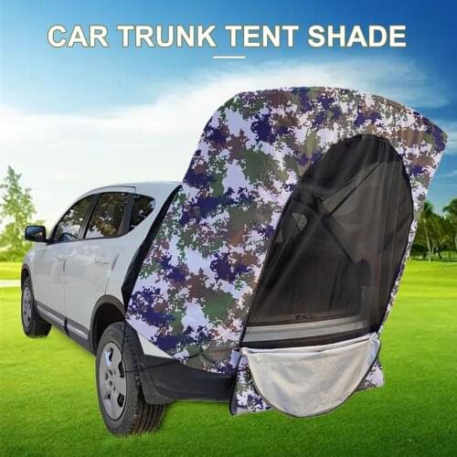 Truck Tent Sun Shelter Self-driving Tour Barbecue Camping Car Tail Extension Tent Outdoor Rear Tailgates Car Trunk Tent Shade