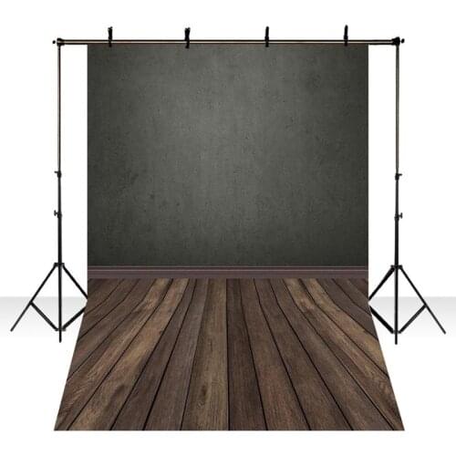 DAWNKNOW Wall Vinyl Photography Background For Black Wall Brick Retro Style Photo Shoot Backdrop For Wedding Photo Studio lv2487