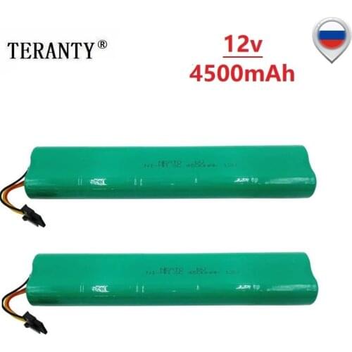 2Pcs Sweeping Machine 12V 4500mAh Battery for Neato Botvac 70E 75 80 85 D75 D8 D85 Vacuum Cleaners 12v NiMH Rechargeable Battery