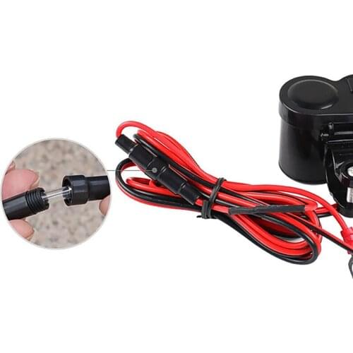 Car Motorcycle Bike Waterproof Cigarette Lighter USB Power Charging Socket New