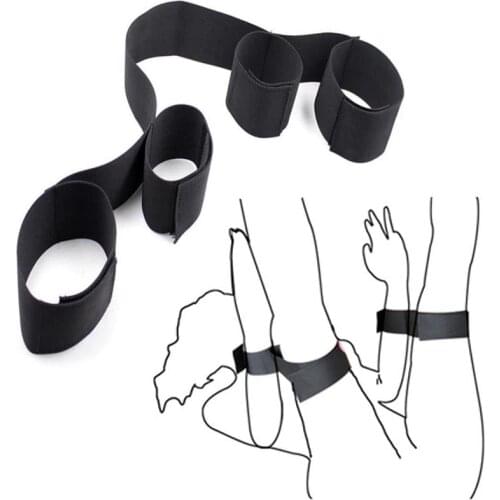 BDSM Sex Bondage Restraint Handcuffs & Ankle Cuffs Fetish Slave Adult Games Erotic Sex Toys For Women Couples Gags & Muzzles