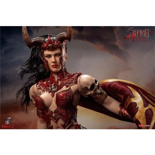 For Sale TBLeague 1/6th PL2020-161 Goddess of War Salia Head Sculpture With Long Hair For Usual 12inch Female Body Accessories