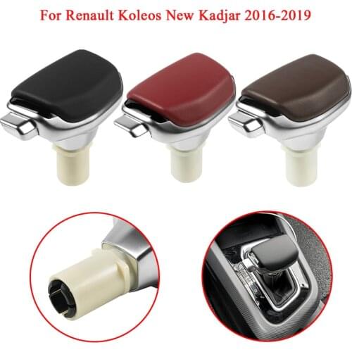 For Renault Koleos New Kadjar 2016 2017 2018 2019 Modified Automatic Stick Gear Shift Knob Lever Shifter Head Car Accessories