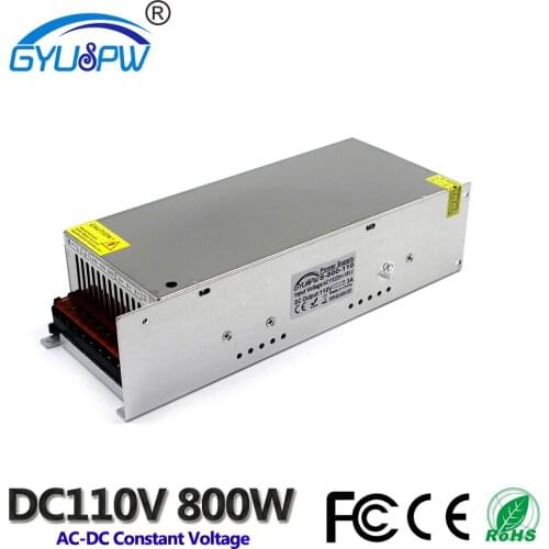 Switching Power Supply DC 110V 7.3A 800W Transformers 220v AC to DC110V SMPS Transformer for Mechanical Equipment Stepper Motor