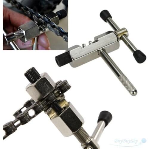 Bicycle chain removal and adjustment tool, fast and accurate removal and installation of chain pins, outdoor riding repair tools