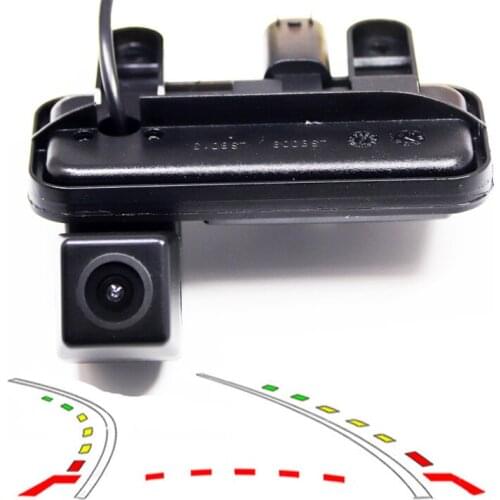 Dynamic Trajectory Tracks Rear View Backup Camera For Benz E W212 C207 W207 E200 E260 E300 E350 E63 GLK260 ML350 ML300 ML63 A260