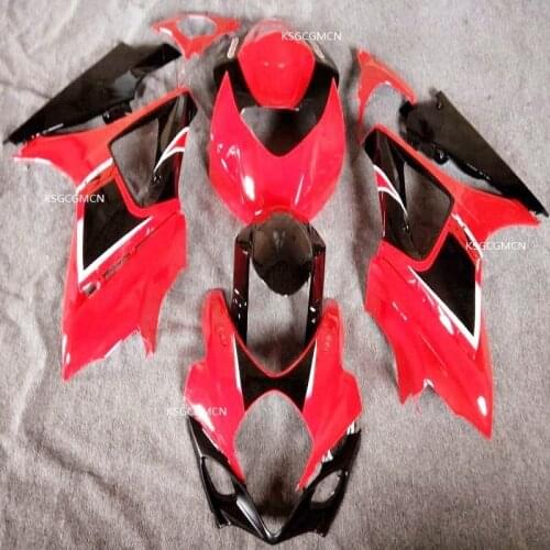 Motorcycle Fairing Kit fit For Suzuki GSXR1000 GSXR 1000 K7 07 08 Suzuki GSX-R1000 2007 2008 Bodywork ABS Red/black