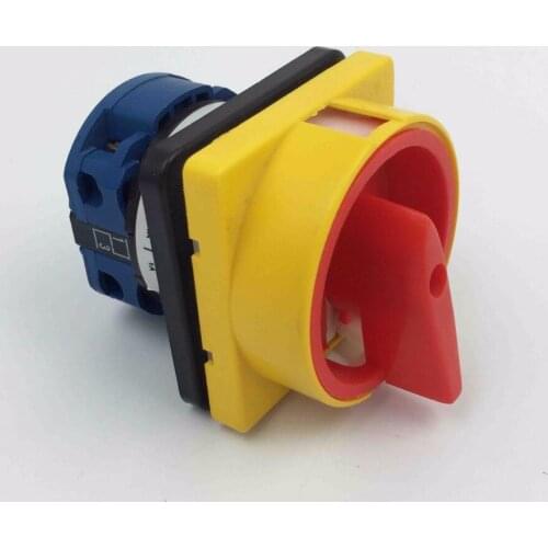 LW26-20/1GS Universal Change-over Switch 2 Archives 0-1 Padlock Type Emergency Stop Power Supply Cut Off 1 Section 20A 690V