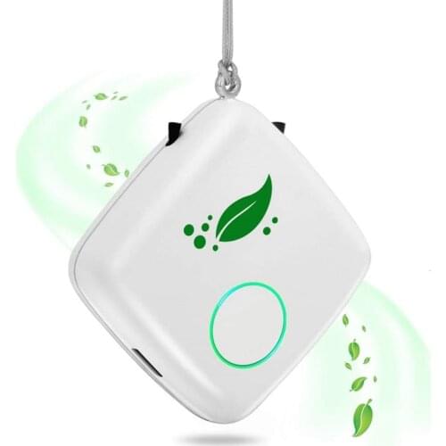 Personal Wearable Air Purifier Necklace Mini Portable Air Freshner Ionizer Negative Ion Generator for Adults & Kids