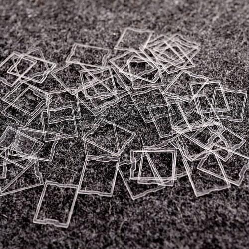 120pcs/pack Mechanical Keyboard PC Switch Film 0.15mm Hard Switches Film For Cherry Gateron MX