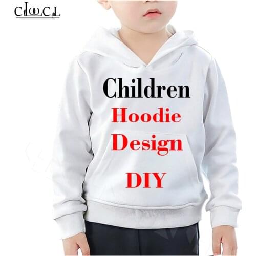 Family Fitted 3D Print DIY Personalized Design Children Hoodies Own Image/Photo/Star/Singer/Anime Boy Girl Casual Tops T457