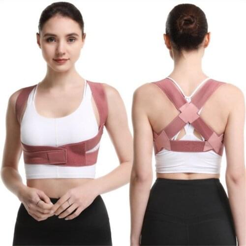 Adjustable Clavicle Posture Corrector Woemen Upper Back Brace Shoulder Lumbar Support Belt Corset Posture Correction