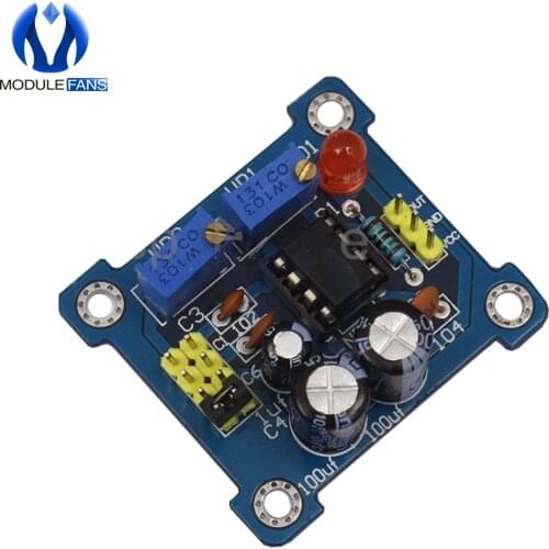 Adjustable NE555 Pulse Frequency Adjustable Module Duty Cycle Module Square Wave Signal Generator DIY Kit BOARD