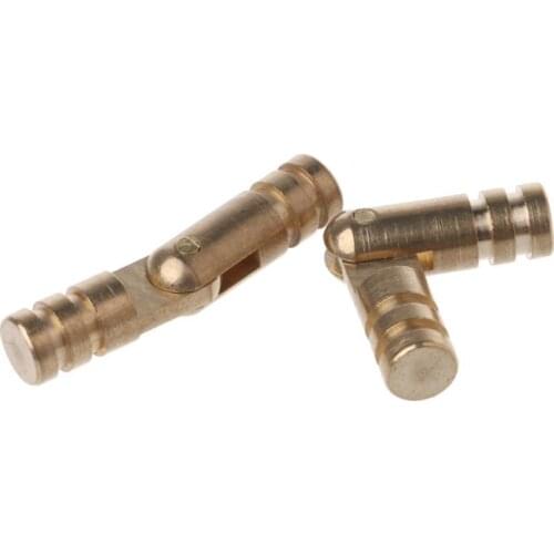 10PCS Gold Copper Brass Wine Jewelry Box Hidden Invisible Concealed Barrel Hinge Dropshipping