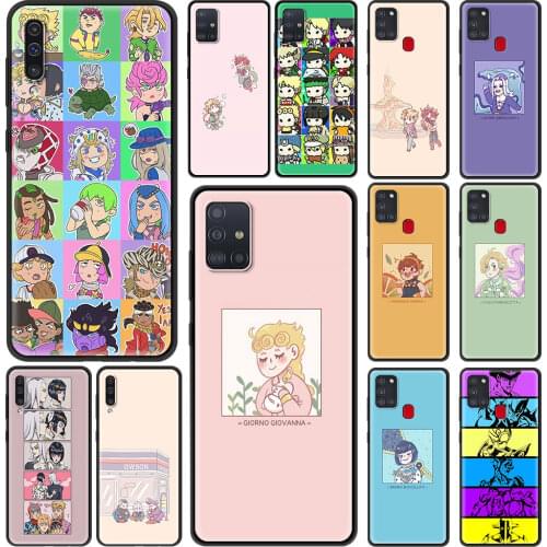 Cute JoJo Bizarre Adventure Cute Silicone Phone Case For Redmi Note 9S 10 8 Pro 8T 7 9C 9 9A 7A 8A K40 Cover Coque Funda Housing