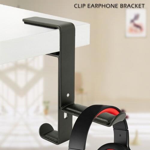 Universal Headphone Holder Hanger Earphone Headset Hanger Headphone Desk Display Stand Shelf Bracket Hanger Headphone Accessory