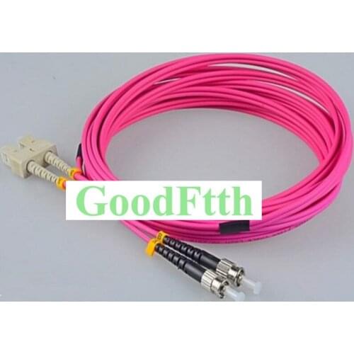 Fiber Patch Cords SC-ST ST-SC OM4 Duplex GoodFtth 1-15m 6pcs/lot