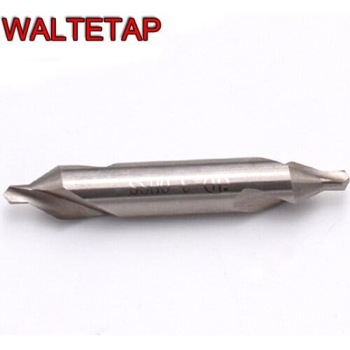 WALTETAP 60 degree center drill A type 1.0 1.5 2 2.5 3 4 5 6 full grinding spiral center high speed steel hss point hole drill