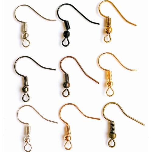 ZEROUP DIY JEWELRY Silver Earrings