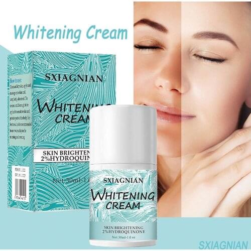 2% Hydroquinone Whitening Cream Lighten Complexion Moisturizing Skin Brightening Cream 30ml